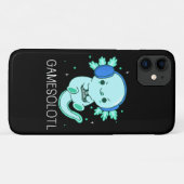 Kawaii Gamesolotl Axolotl Gamer Case-Mate iPhone Case (Achterkant (horizontaal))