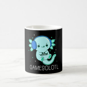 Kawaii Gamesolotl Axolotl Gamer Koffiemok