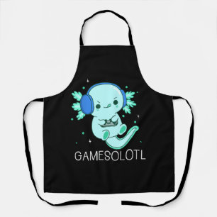 Kawaii Gamesolotl Axolotl Gamer Schort
