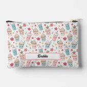 Kawaii Gebak en Heet Chocolade Mooie Patroon Etui (Achterkant)