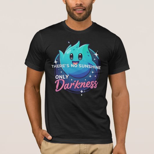 Kawaii Geest Alleen Duisternis Aesthetic T-shirt (Voorkant)