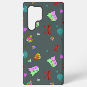 Kawaii Geest Cute Spooky Halloween Patroon Samsung Galaxy Hoesje