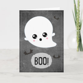 Kawaii Geest Halloween Kaart