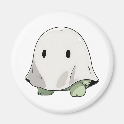 Kawaii Geest Schildpad Halloween Kostuum Magneet (Voorkant)