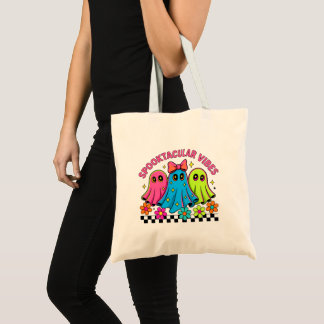 kawaii geesten tote bag