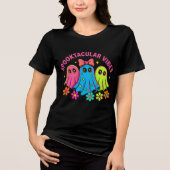 kawaii geesten Tri-Blend shirt (Voorkant)
