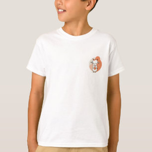 Kawaii Geit met Melkflesje voor Kinderen T-shirt
