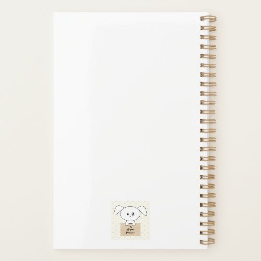 Kawaii gek prachtige jaarlijkse planner (Achterkant)