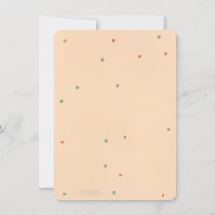 Kawaii Genderneutraal Pastel Boba Tea Baby shower Kaart