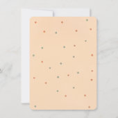 Kawaii Genderneutraal Pastel Boba Tea Baby shower Kaart (Achterkant)