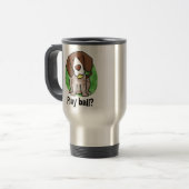 Kawaii German Shorthaired Pointer Travel Mug Reisbeker (Voorkant links)