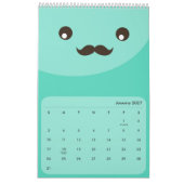 Kawaii Gezichten Kinderen Kalender (Jan 2027)