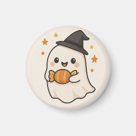 Kawaii Ghost beroemd gemaakt door Halloween Snoep Magneet