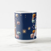 Kawaii Ghost Breien Mok - Schattigee Halloween Gif (Center)