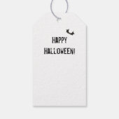 Kawaii Ghost Halloween Cadeaulabel (Achterkant)