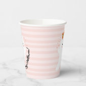 Kawaii Ghost Halloween Papieren Bekers (Links)