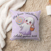 Kawaii Ghost Halloween Pillow Kussen (Deken)