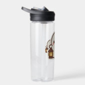 Kawaii Ghost met Lantaarn – Schattige Spirit Desig Waterfles (Rechts)