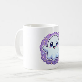 Kawaii Ghost Mok Schattige Pastel Halloween Koffie