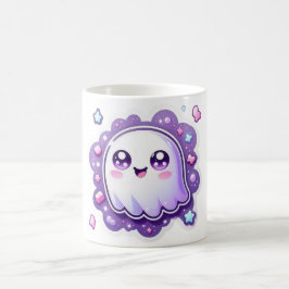 Kawaii Ghost Mok Schattige Pastel Halloween Koffie