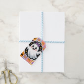 Kawaii Ghost Paper & Party Borden – Schattigee Pat Cadeaulabel (Met Touw)