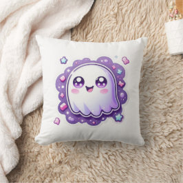 Kawaii Ghost Sierkussen - Schattigee pastel Hallow
