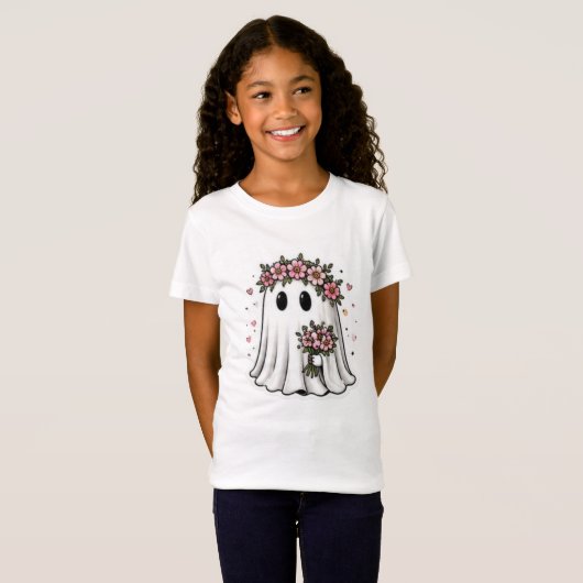 Kawaii Ghost T-shirt (Voorkant volledig)