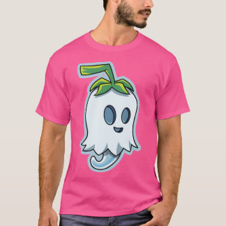 Kawaii Ghost Vegetable T-shirt