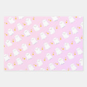 Kawaii ghost wrapping paper (Voorkant)