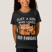 Kawaii Gift Women is gewoon een meisje dat van Rod T-shirt (Voorkant)