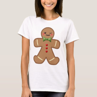 Kawaii Gingerbrood Man T-shirt