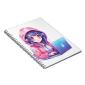 Kawaii Girl Notitieboek (Rechterzijde)