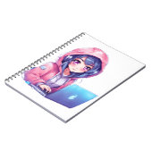 Kawaii Girl Notitieboek (Linkerzijde)