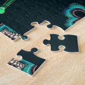 Kawaii Girl PinkyP smaragd Gothloli Legpuzzel (Zijkant)