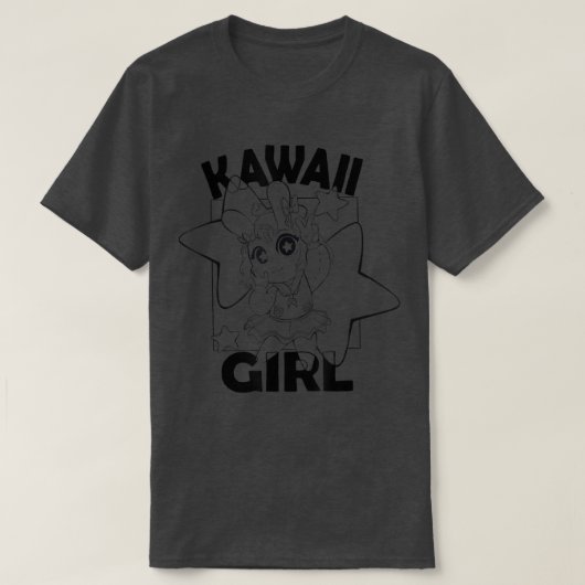 KAWAII GIRL T-SHIRT (Design voorkant)