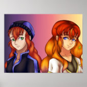 Kawaii Girls Poster (Voorkant)