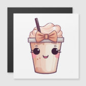 Kawaii Glimlachende Frappe (Voorkant / Achterkant)