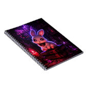 Kawaii Goth Konijn Konijn Notitieboek (Rechterzijde)