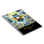 Kawaii Goth Meisjes Cute Gepersonaliseerde Gothic  Notitieboek (Rechterzijde)