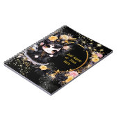 Kawaii Goth-meisjes Mooie Persoonlijke Gotische Ch Notitieboek (Linkerzijde)