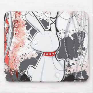 Kawaii gothic bunny iPad case Muismat