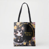Kawaii Gothic Meisjes Schattige Gepersonaliseerde  Tote Bag (Voorkant)