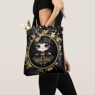 Kawaii Gothic Meisjes Schattige Gepersonaliseerde  Tote Bag