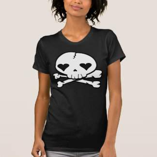 Kawaii Gothic Skull T-shirt