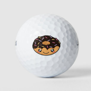 Kawaii grappige en coole donut golfballen