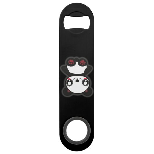 Kawaii grappige panda flesopener speed flessenopener (Voorkant)