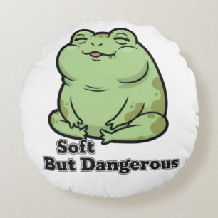 Kawaii Grumpy Kikkervormige Kussen