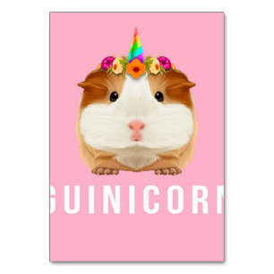 Kawaii Guinea Pig Unicorn Funny Pet Owner Gifts Kaart