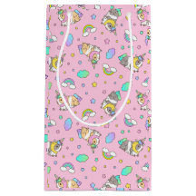 Kawaii Guinea Pig Unicorn Pattern in Roze