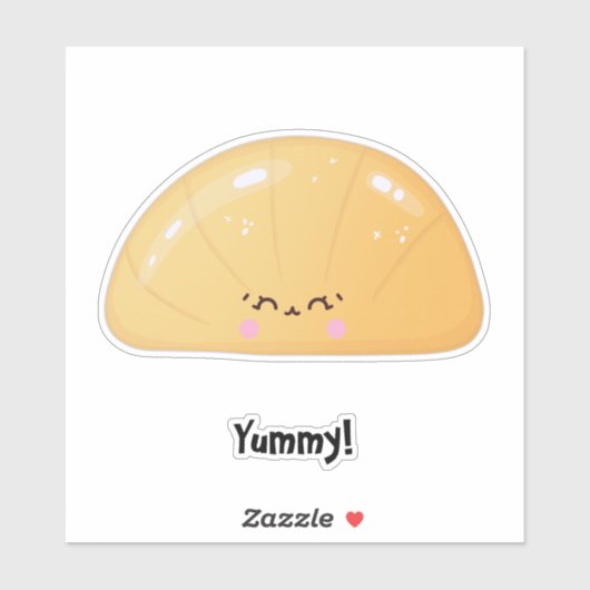 Kawaii gummy gelei fruit sticker (Vel)